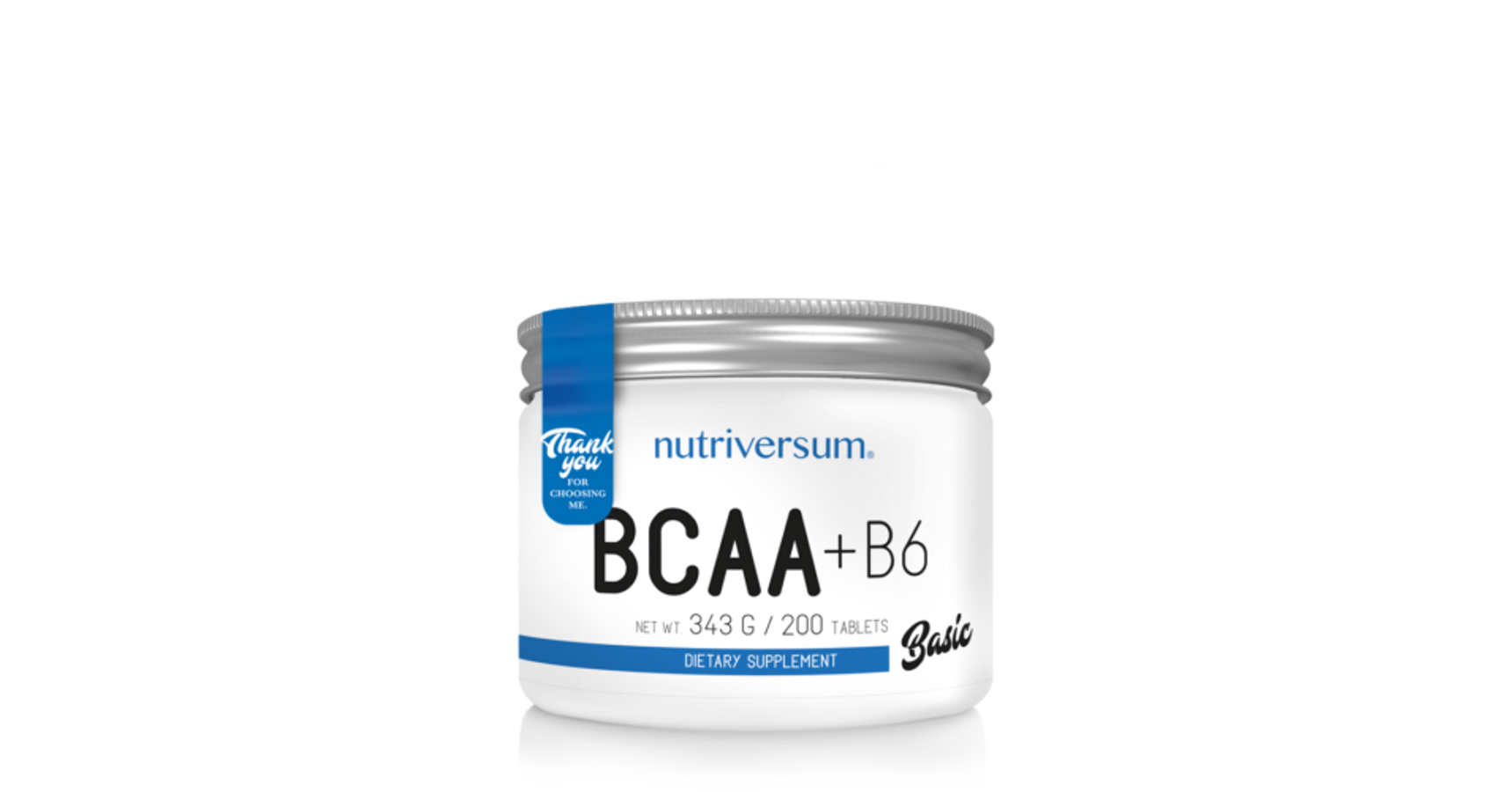 Nutriversum BASIC BCAA+B6 200 tabletta
