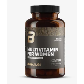 Biotechusa Multivitamin For Women from organic sources - 60 tabletta