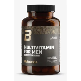 Biotechusa Multivitamin For Men from organic sources - 60 tabletta