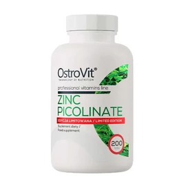 OstroVit - Zinc Picolinate - Cink-pikolinát - 200 tabletta