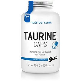 Taurine - 60 kapszula - BASIC - Nutriversum - ízesítetlen