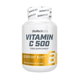 BiotechUSA Vitamin C 500 120 rágótabletta