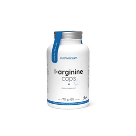 L-Arginine - 60 kapszula - BASIC - Nutriversum - ízesítetlen