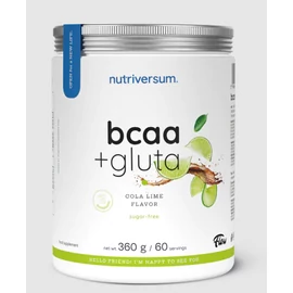 Nutriversum FLOW BCAA+GLUTA 360g Kek-malna