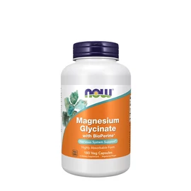 Now Foods Magnesium Glycinate with BioPerine® (180 Kapszula)