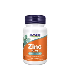 Now Foods Cink 50 mg (Zinc 100 Tabletta)