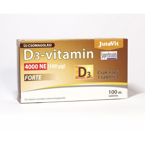 JutaVit D3-vitamin 4000NE (100μg) 100db