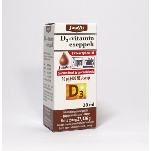 JutaVit D3 vitamin csepp 30ml