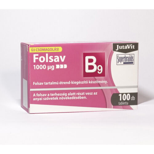 JutaVit Folsav 1000µg - 100 tabletta