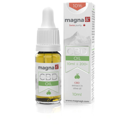 Magna 10 % CBD Olaj (olive) 10ml