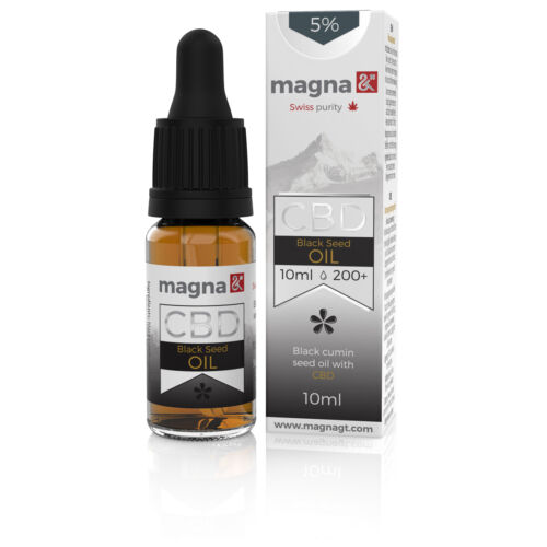 Magna 5 % CBD Olaj (feketekömény) 10ml