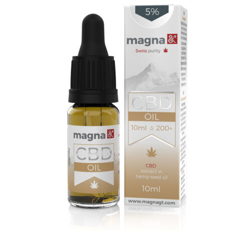 Magna 5 % CBD Olaj (hemp) 10ml