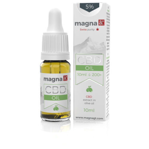 Magna 5 % CBD Olaj (olive) 10ml