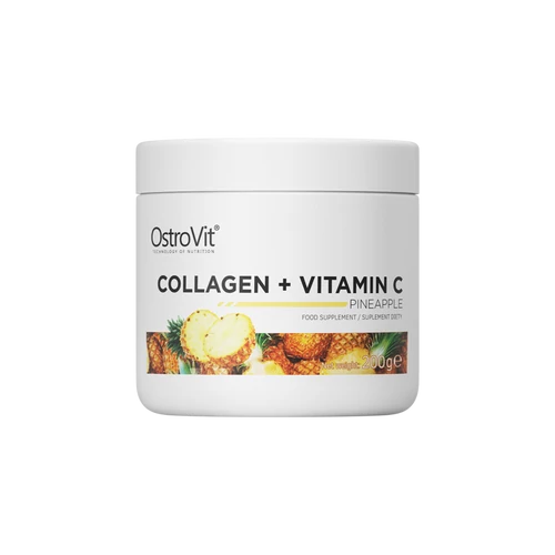 Ostrovit COLLAGEN + VITAMIN C (200 GR) Feketeribizli