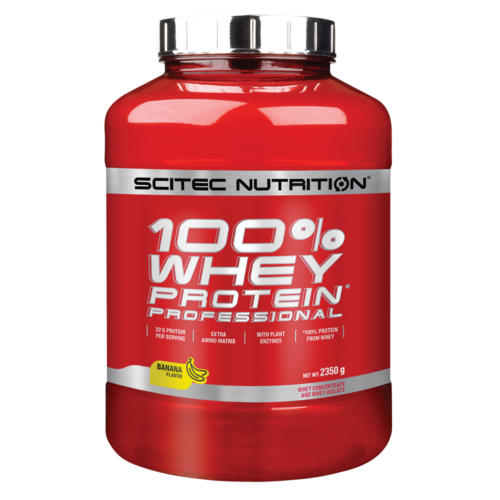 Scitec Nutrition 100% Whey Protein Professional 2350g 2db (18600ft/db) 
