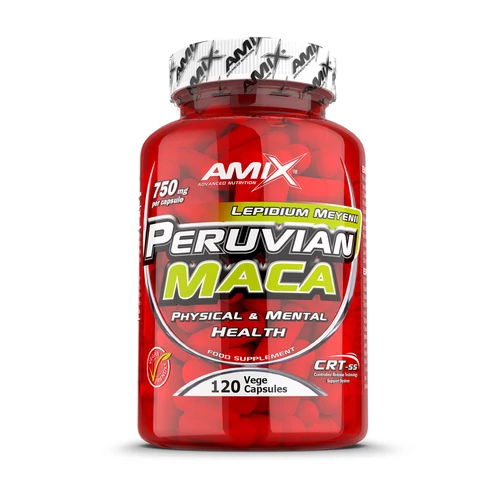 Amix Peruvian Maca 750 mg menopauza ellen 120caps