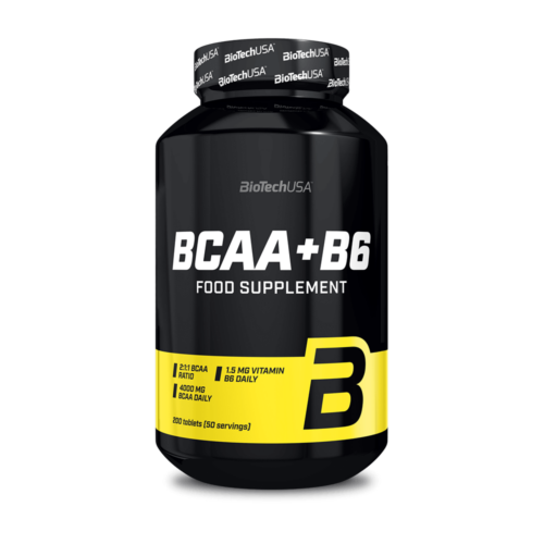 BiotechUSA BCAA+B6 200 tabletta
