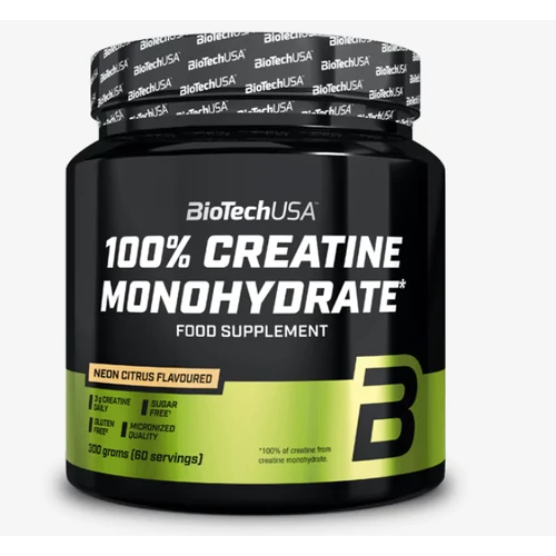BiotechUsa 100% Creatine Monohydrate - 300 g ízesített