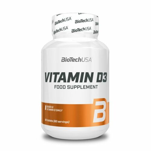 BiotechUSA Vitamin D3 60 tabletta