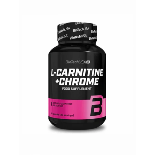 BiotechUSA L-Carnitine + Chrome 60 kapszula