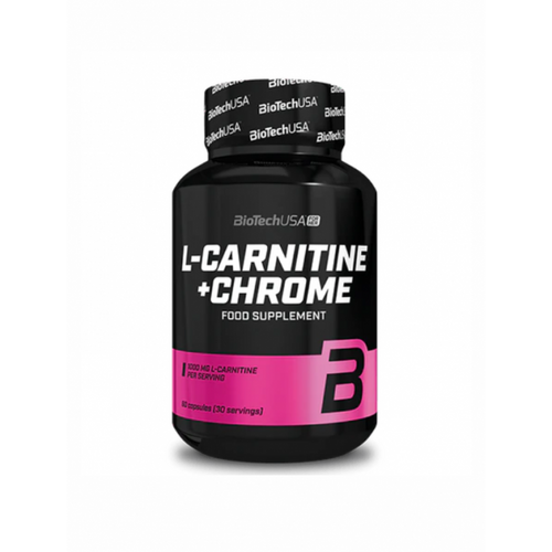 BiotechUSA L-Carnitine + Chrome 60 kapszula