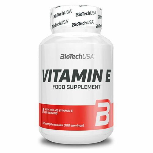 BiotechUSA Vitamin E 100 lágykapszula