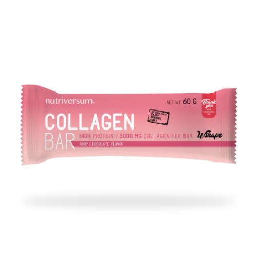 Collagen Bar - 60 g - WSHAPE - Nutriversum
