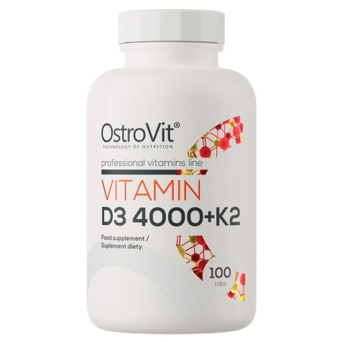 Ostrovit d3 4000+k2 100caps