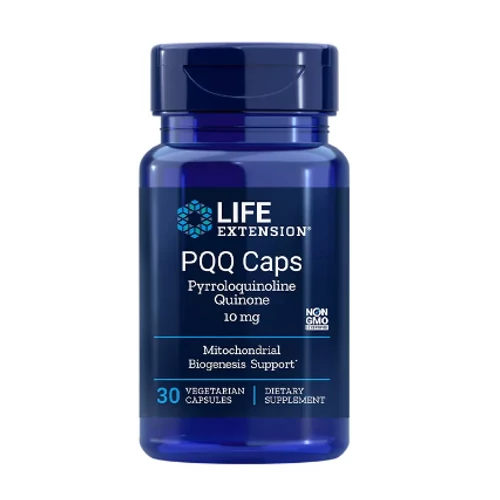 Life Extension PQQ (Pirrolo-kinolin-kinon) 10 mg (30 Veg Kapszula) öregedés ellen