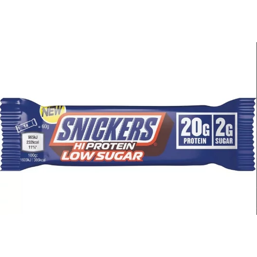 Snickers Low Sugar High Protein Bar 57g tejcsoki