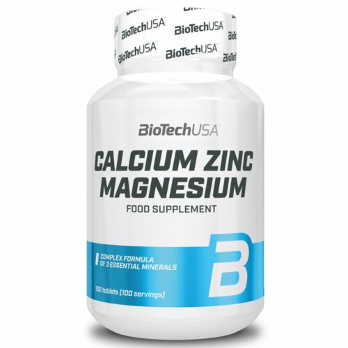 BiotechUSA Calcium Zink Magnezium 100 tabletta