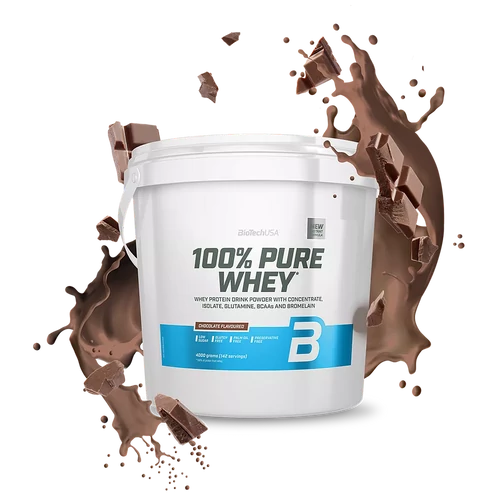 BiotechUSA 100% Pure whey 4000g 