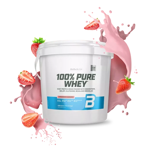 BiotechUSA 100% Pure whey 4000g 