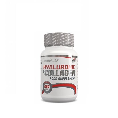 BiotechUSA Hyaluronic &amp; Collagen 30 kapszula