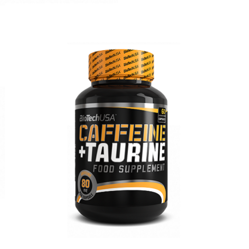BiotechUSA Caffein + Taurin - 60 kapszula