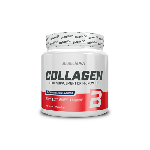 Biotech Collagen 300 g Fekete Malna