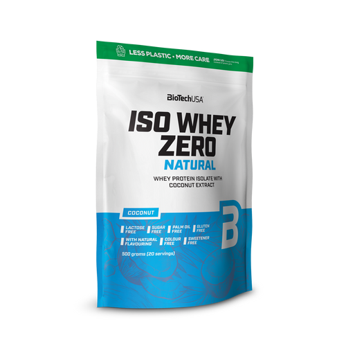 Biotechusa Iso Whey Zero Natural tejsavófehérje 500g  