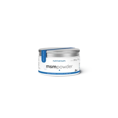 MSM Powder - 150 g - BASIC - Nutriversum - ízesítetlen
