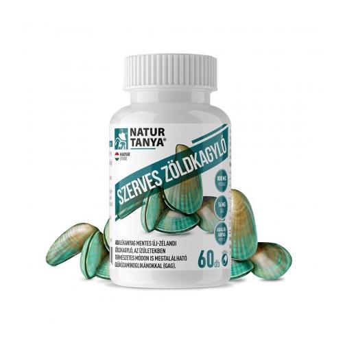 Natur Tanya® Szerves Új-Zélandi Zöldkagyló - Sportsérülések, csontritkulás, porckopás, ízületek