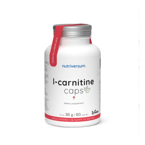 Nutriversum L-Carnitine Caps 1000mg 60 kapszula