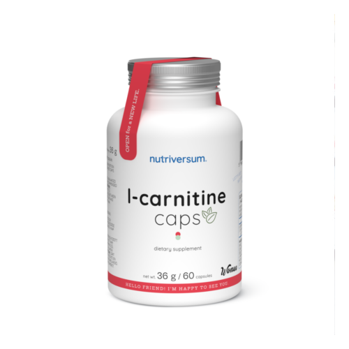 Nutriversum L-Carnitine Caps 60 kapszula 