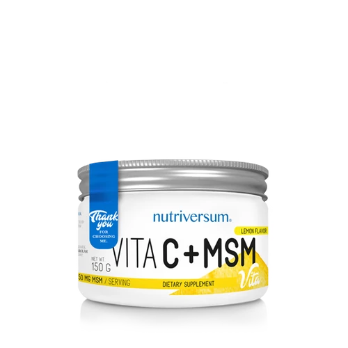 C+MSM - 150 g - VITA - Nutriversum Citrom