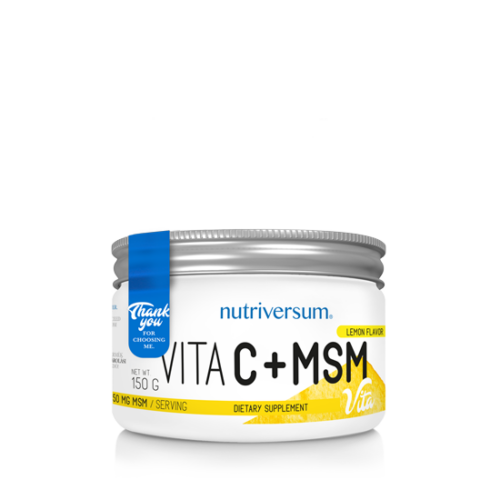 C+MSM - 150 g - VITA - Nutriversum Citrom