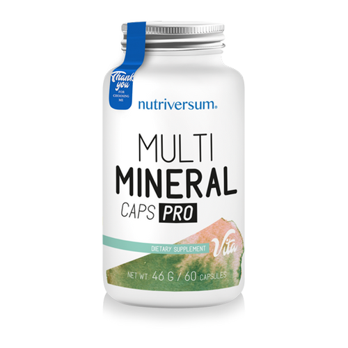 Multimineral Caps Pro - 60 kapszula - VITA - Nutriversum