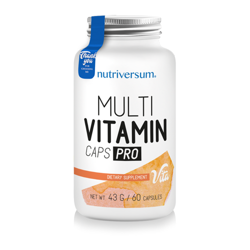 Multivitamin Caps Pro - 60 kapszula - VITA - Nutriversum