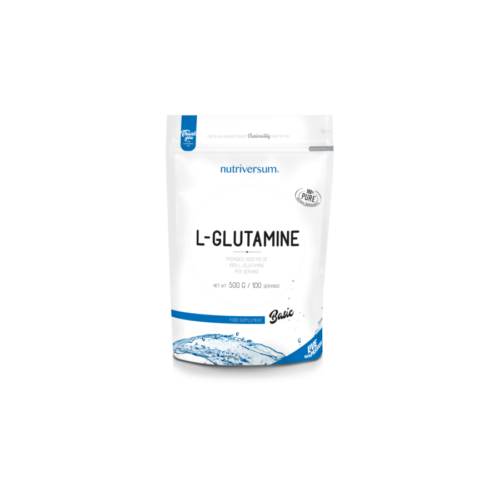 Nutriversum BASIC 100% L-Glutamine 500g Izesitetlen