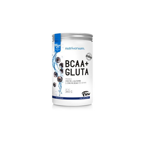 Nagyker Nutriversum FLOW BCAA+GLUTA 360g Zold Alma