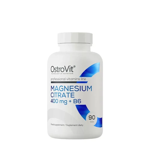 OstroVit Magnézium-Citrát (Magnesium Citrate) 400 mg + B6 (90 Tabletta)