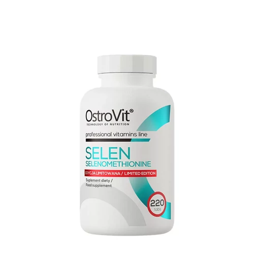 OstroVit Selenium - Szelén 200 mcg (220 Tabletta)