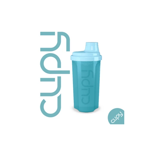 PURE TRANSPARENT BLUE shaker 500 ml